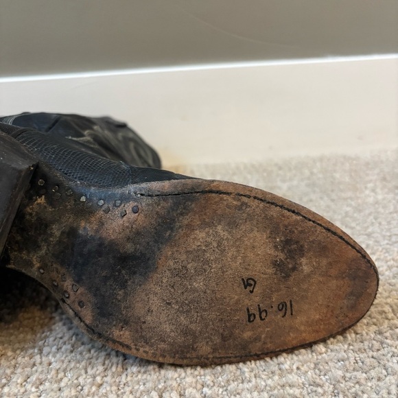 Nocona Men’s Western Cowboy Boot - size 6 - Picture 10 of 12